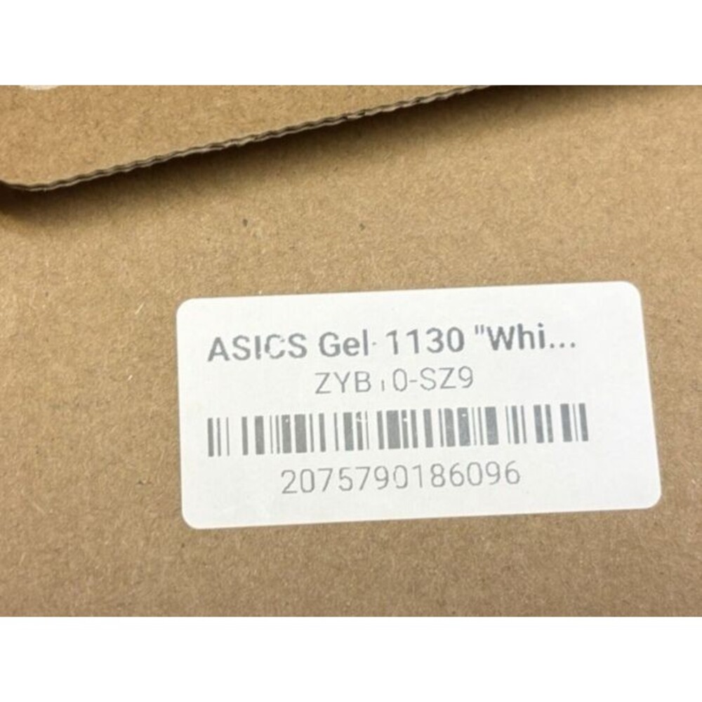 ASICS Gel-1130 White Clay Canyon Men’s Size 9 Sneakers New in Box - Picture 7 of 7